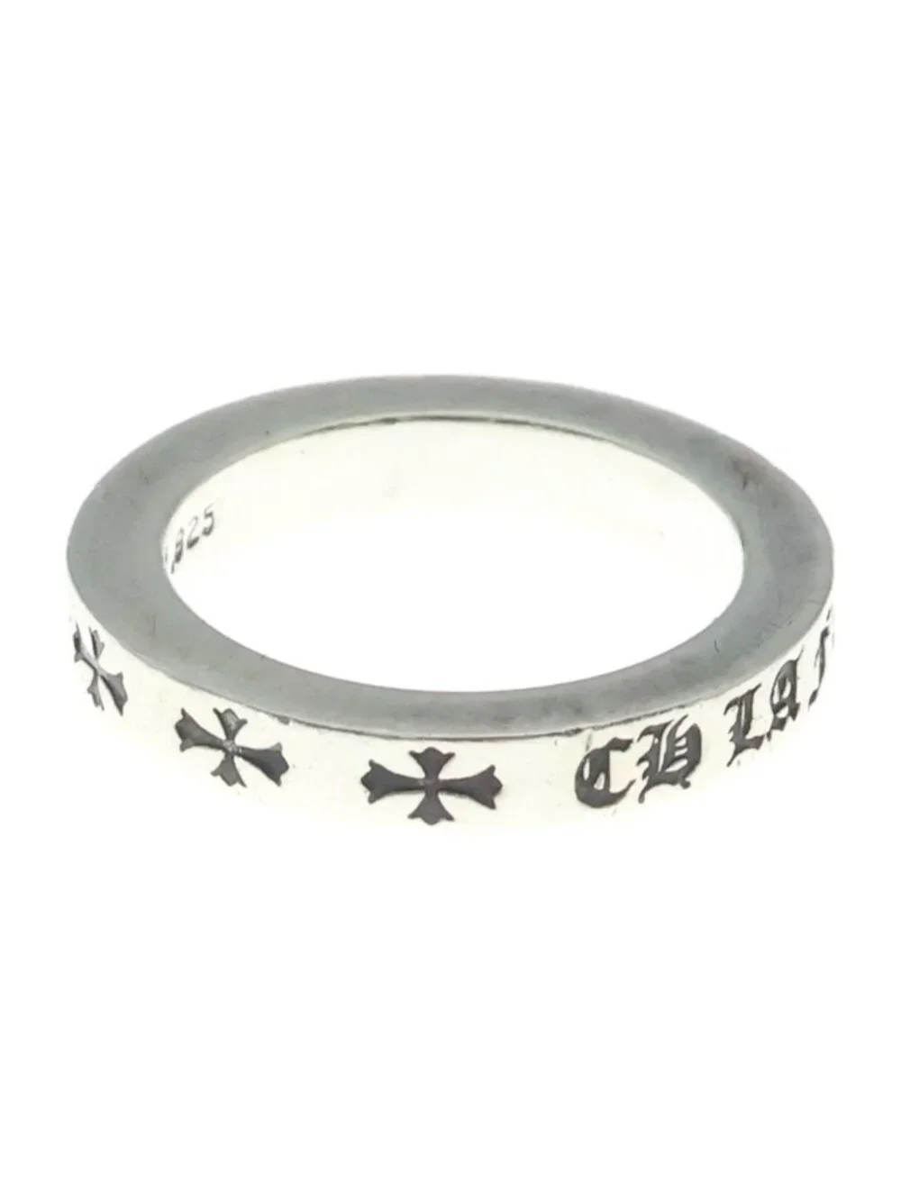 Chrome Hearts Spacer la Los Angeles Limited Ring Silver